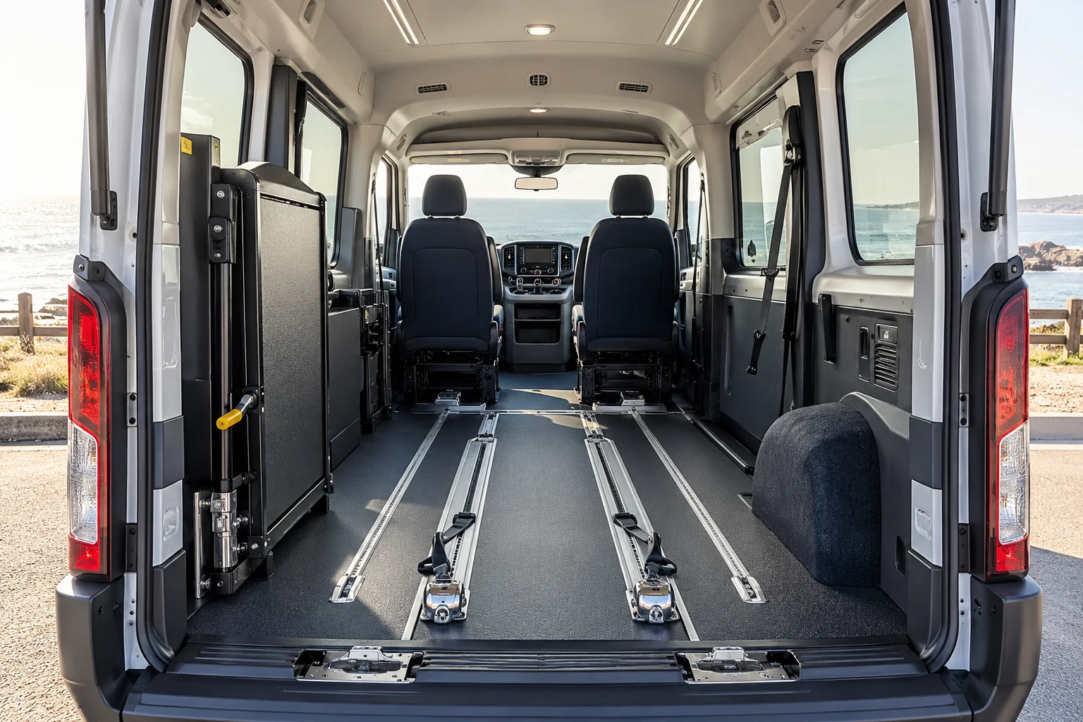 California NEMT Insurance Requirements accessible transportation insurance illustration